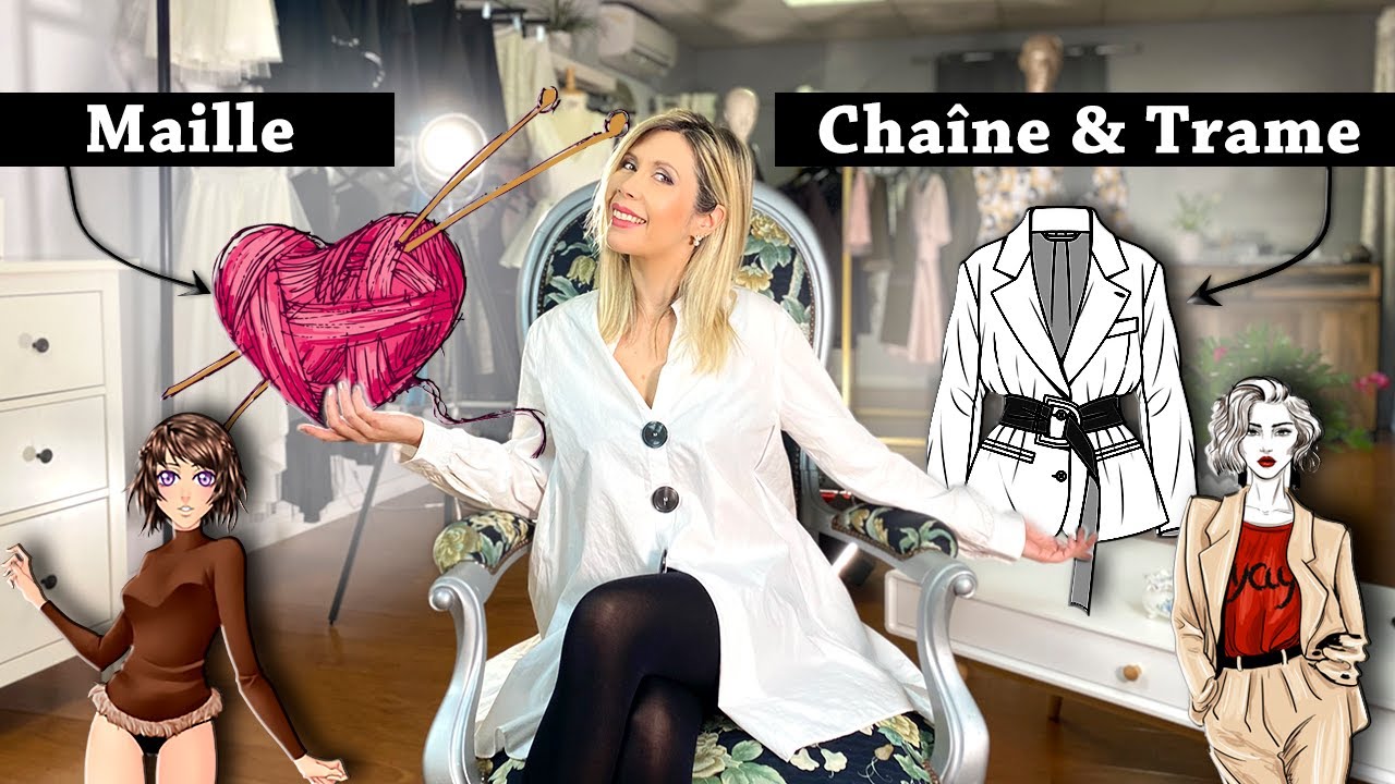 MAILLE vs CHA&Icirc;NE & TRAME, C'est quoi la diff&eacute;rence ?