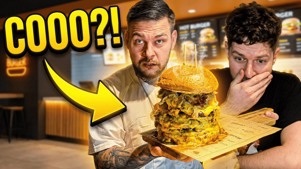 1,2 KG burgera… KTO ODPADNIE PIERWSZY? (gośc. LukasTV)