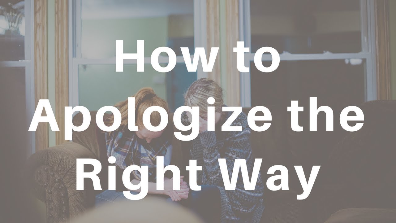 How to Apologize the Right Way - SD Weekly 38