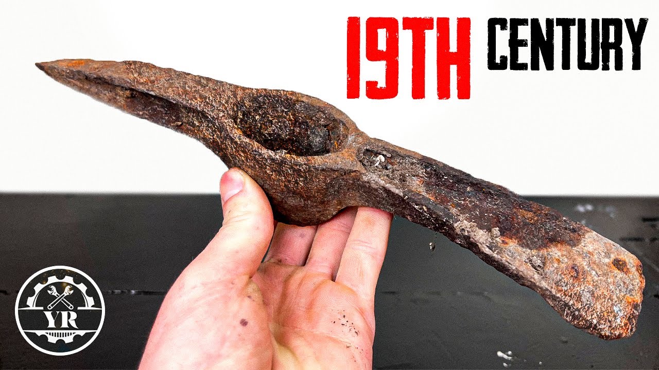 INCREDIBLE Restoration of a Pickaxe That Has Lain in the Ground For Over 100 YEARS