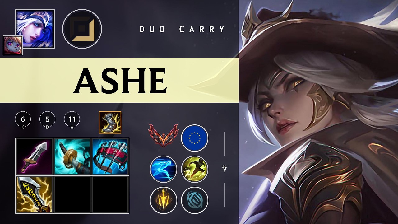 Ashe ADC vs Kalista - EUW Grandmaster Patch 26.03