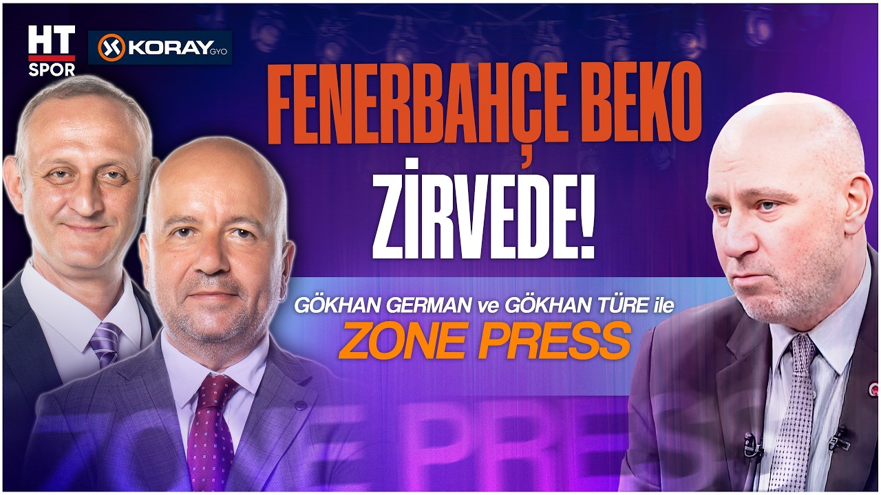 TBF Başkan Vekili Harun Erdenay, Gökhan German ve Gökhan Türe ile Zone Press'in konuğu oldu