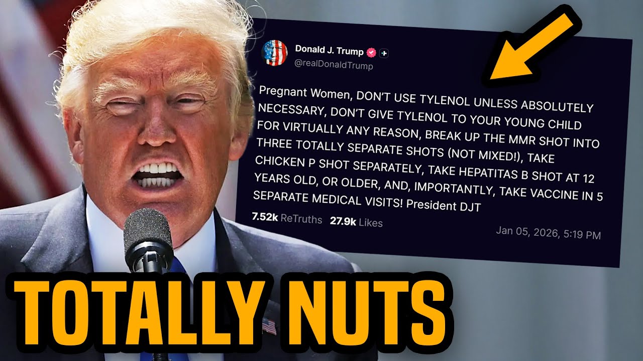 Trump has sudden psychotic break on Truth Social