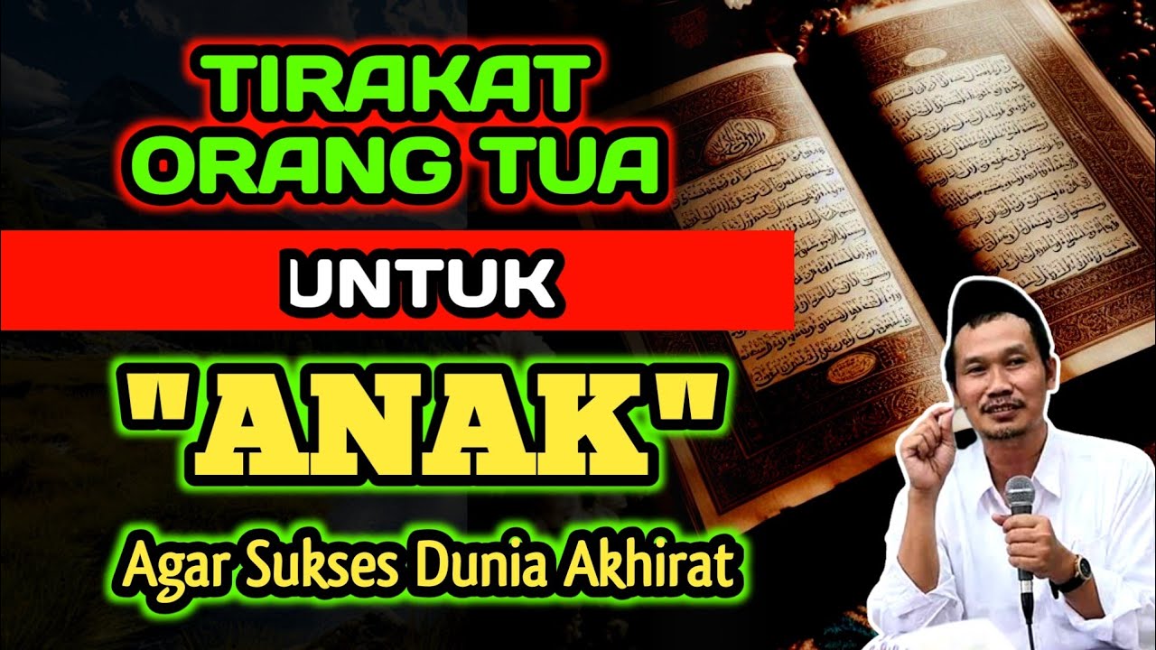 Tirakat Orang Tua Untuk Anak Agar Sukses Dunia & Akhirat‼️Kajian Gus Baha