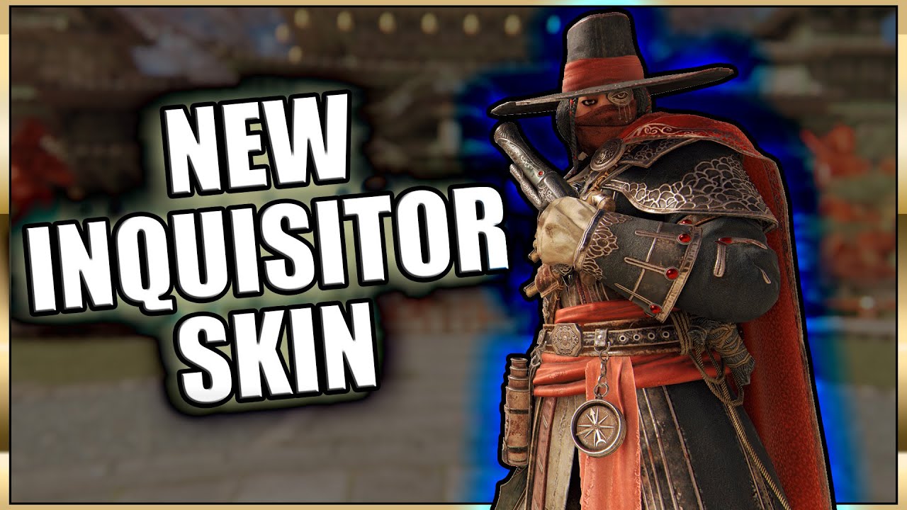 NEW Slick Iinquisitor Skin for Pirate! | #ForHonor
