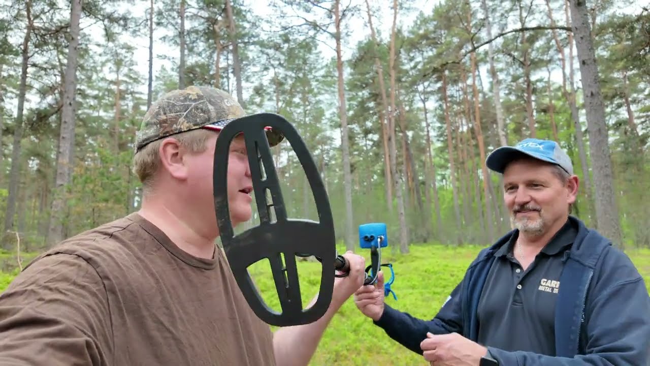 Testing Garrett Vortex with Steve Moore, Marketing Director from Garrett Metal Detectors!