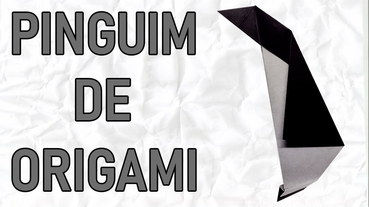 PINGUIM DE ORIGAMI