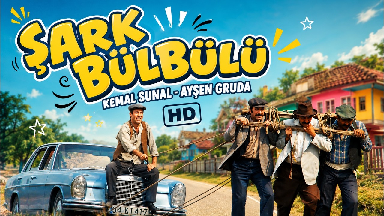 Şark Bülbülü Türk Filmi | RESTORASYONLU | Kemal Sunal Filmleri