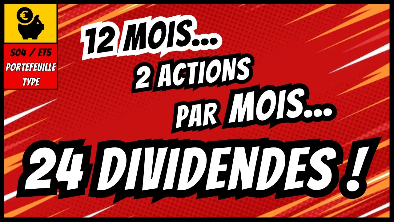 Devenez RENTIER en 2026&nbsp;: 24 entreprises pour un REVENU PASSIF & un DIVIDENDE MENSUEL en PEA
