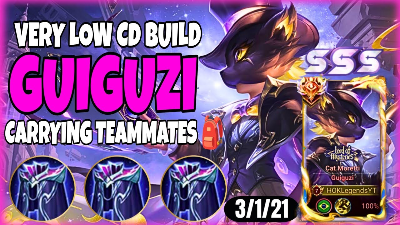 LORD OF MYSTERIES ✨ S13 NEW SKIN | GUIGUZI HONOR OF KINGS - RANK LEGEND
