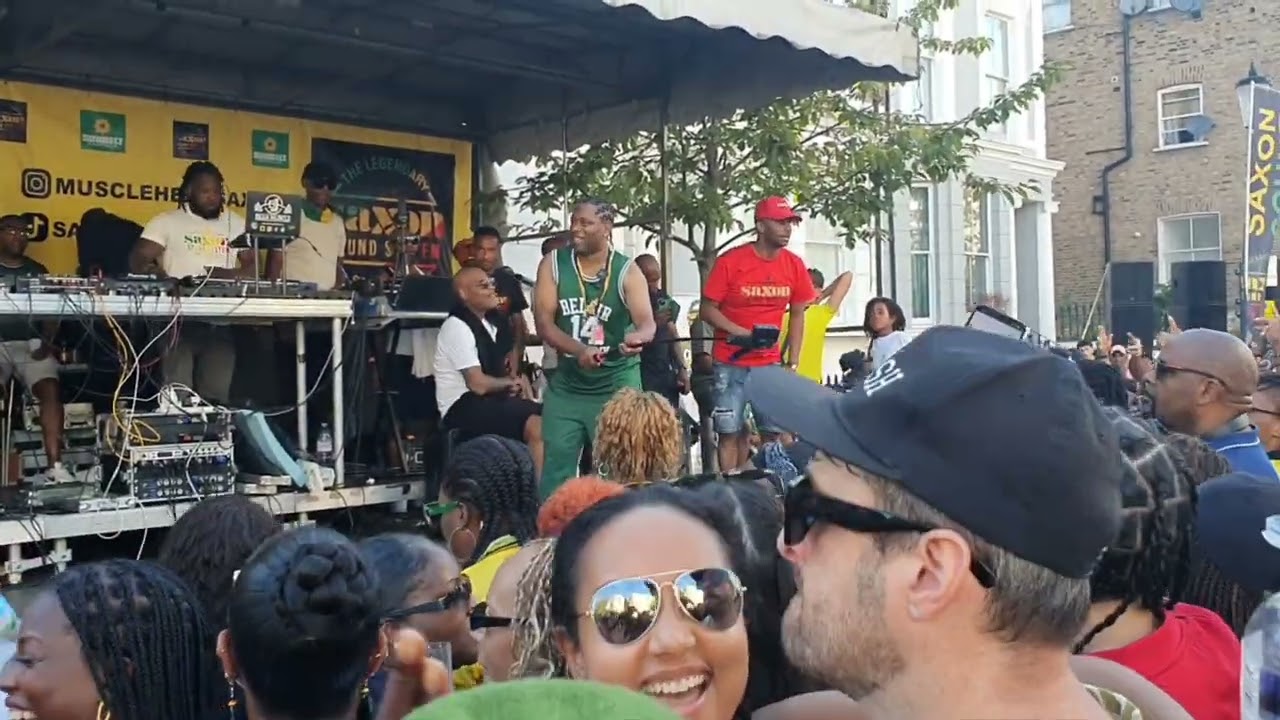 SAXON Sound System featuring Luv Injection Music an sunrise guests at Notting Hill Carnival 2025