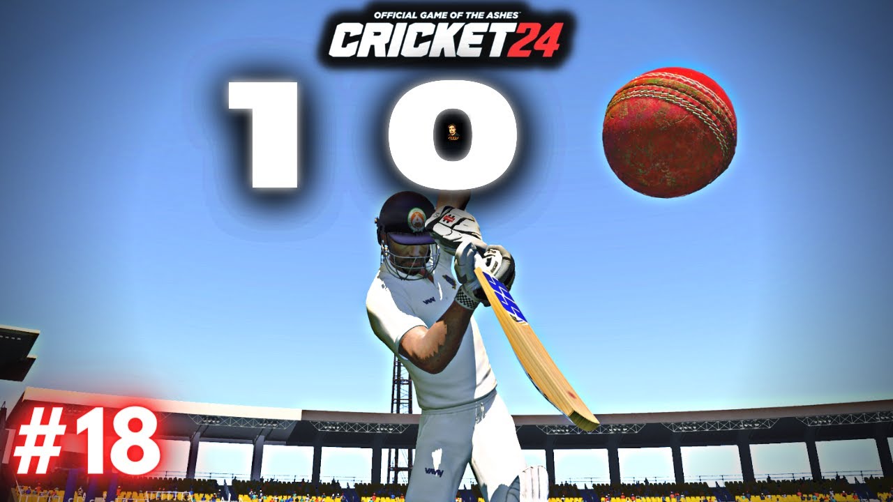 1st Century In Ranji Trophy | Cricket 24 My Career Mode Episode #18 | RtxVivek