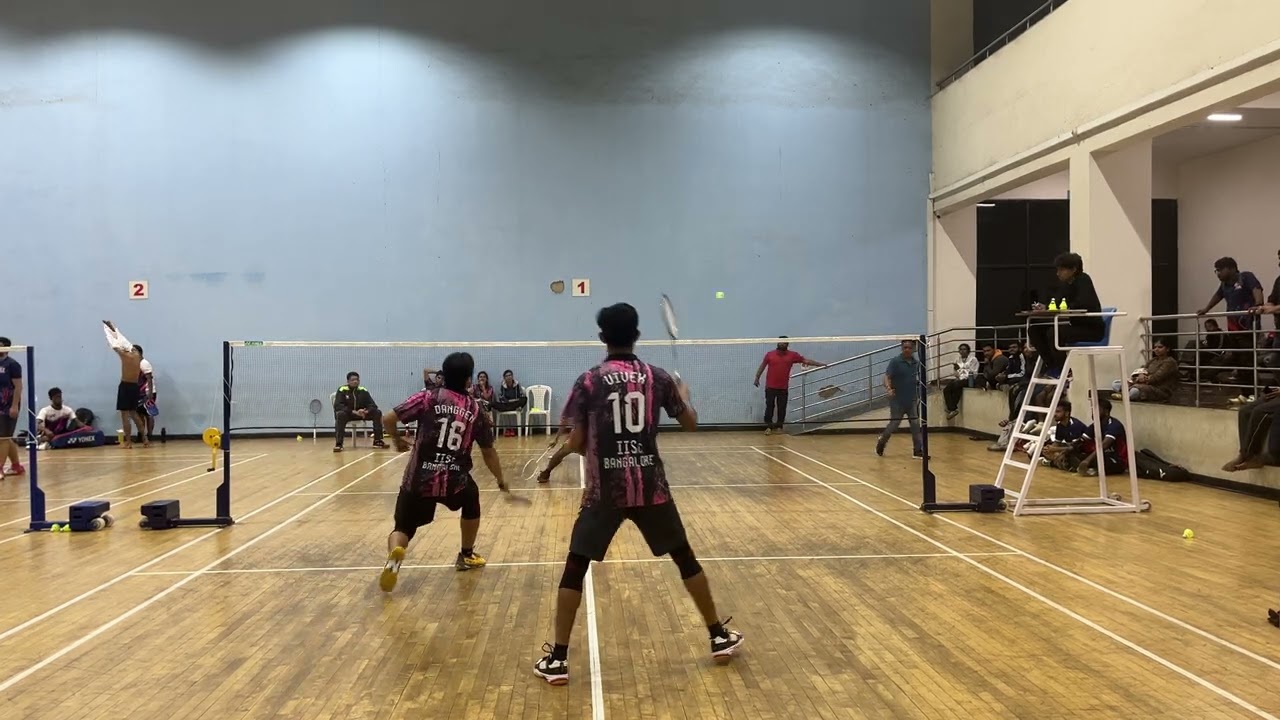 Men doubles | IISC VS IISER MOHALI |  SEMI FINAL | set
