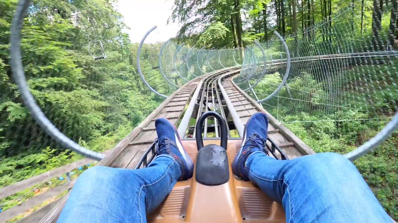 Trapper Slider Onride POV 4K @ Fort Fun Abenteuerland - Wiegand Alpine Coaster