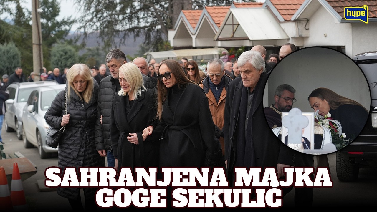 Tuga! Potresne Scene Na Sahrani Majke Goge Sekulić!