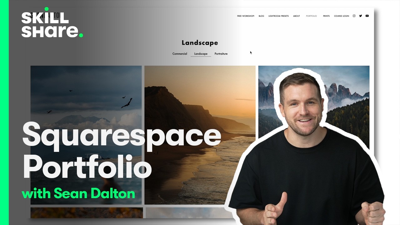 How to Make a Client-Winning Portfolio in Squarespace: Pro Tips from Photographer Sean Dalton