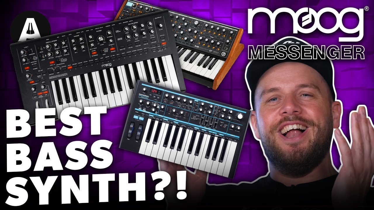 Moog Messenger — новый лучший бас-синтезатор? — Bass Synth Battle при участии Sub 37 и Bass Stati...