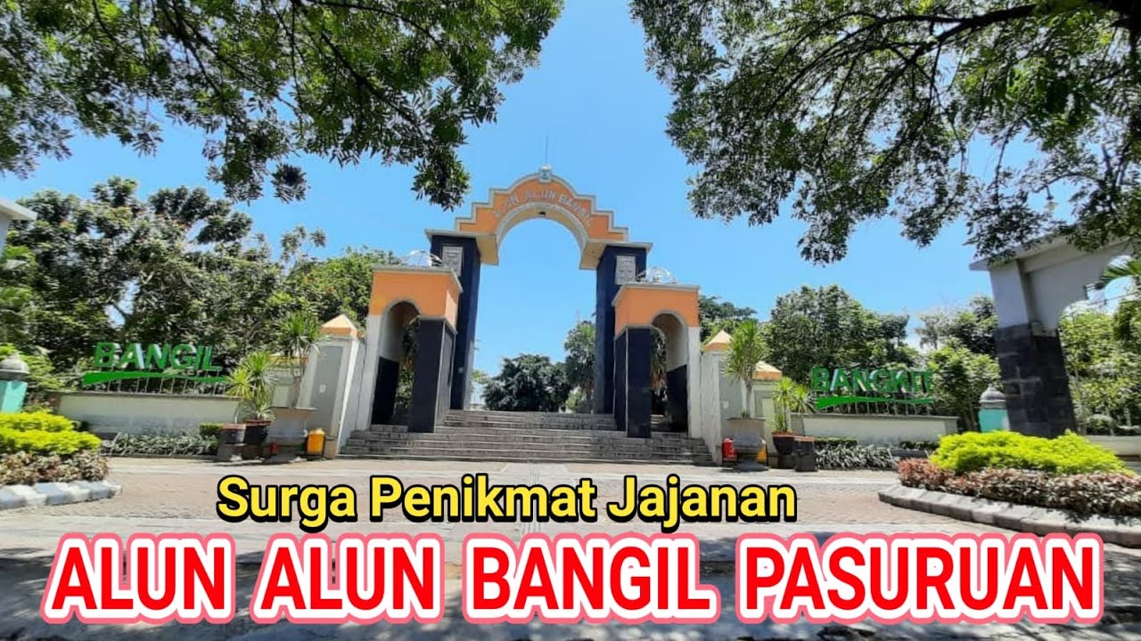 Jalan Jalan di Alun Alun Bangil Pasuruan
