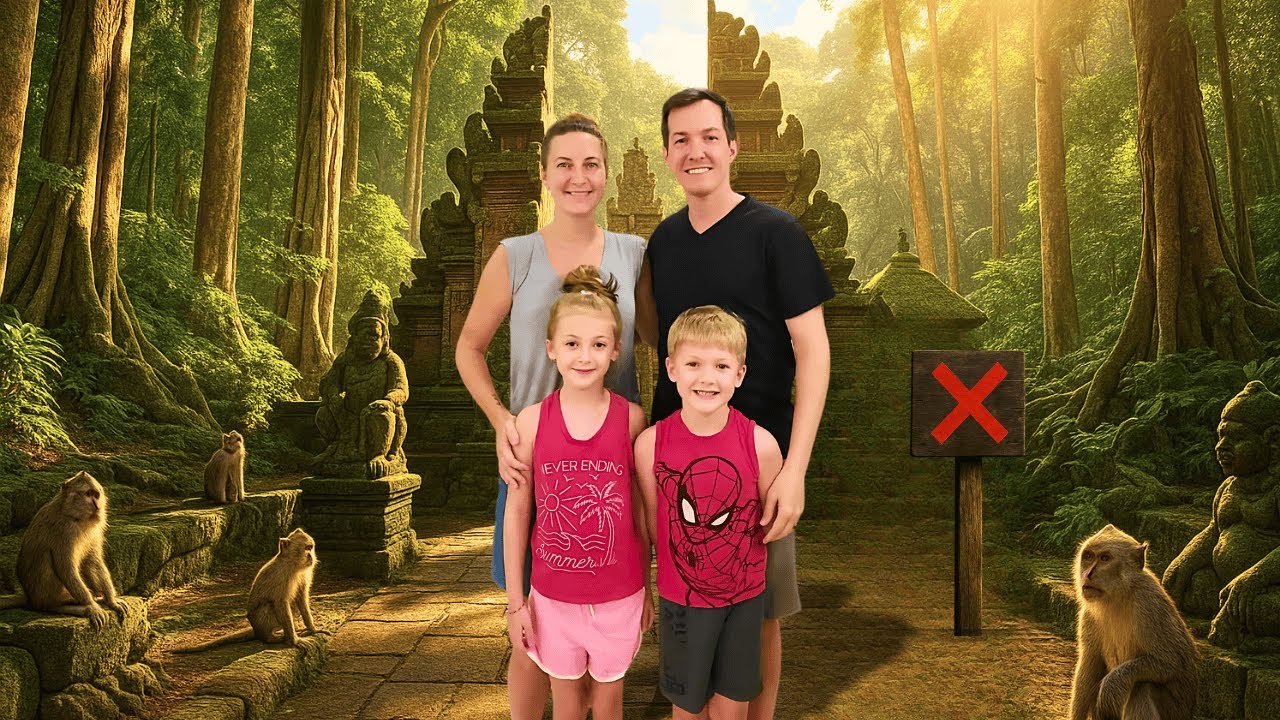 We Went To The Monkey Forest for the First Time!