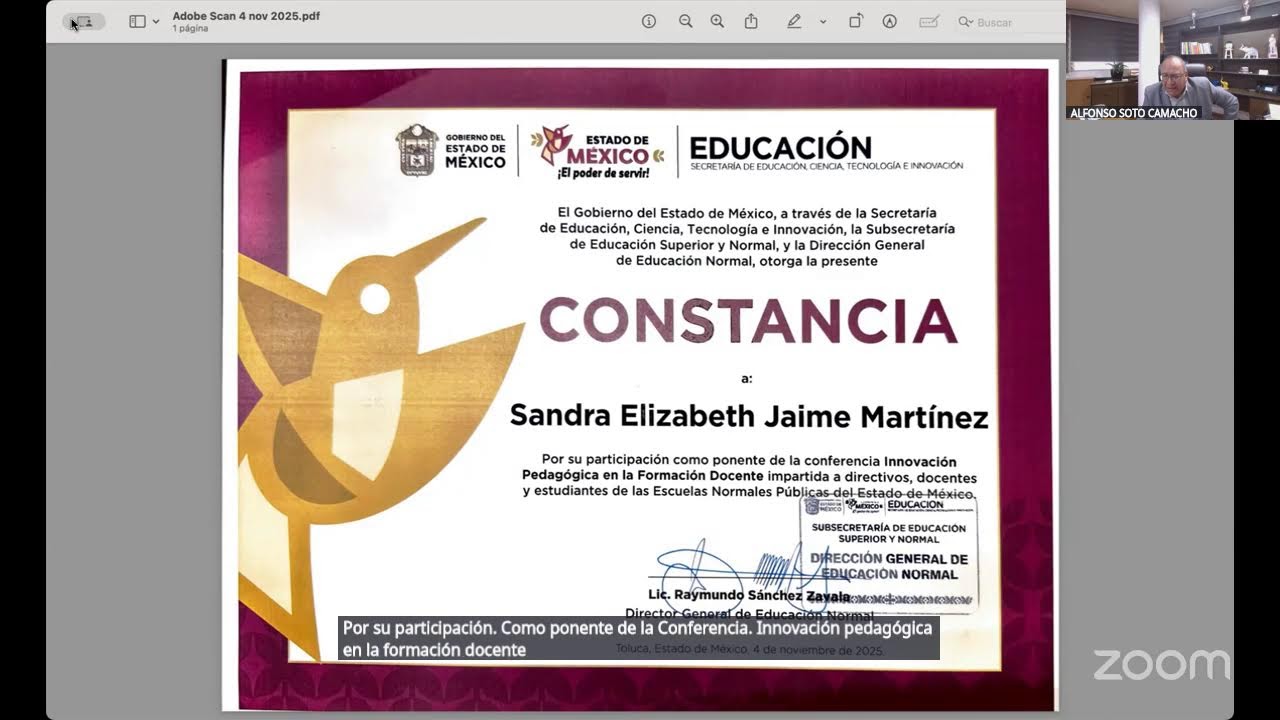 Conferencia: Innovación Peddagógica en la Formación Docente