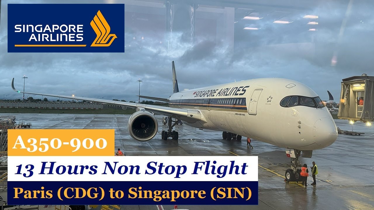 Singapore Airlines 2024 - A350-900 - Paris (CDG) to Singapore (SIN) - SQ331 - Economy #165