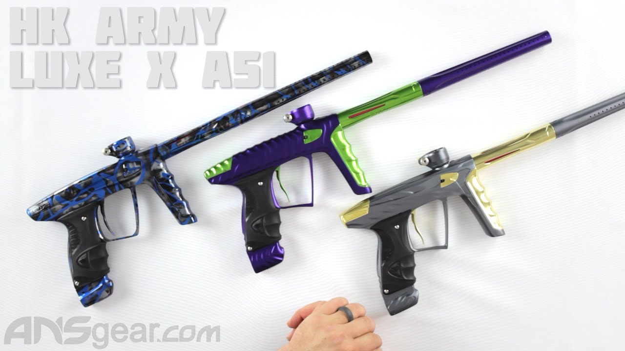 HK Army Luxe X A51 Paintball Gun - Review
