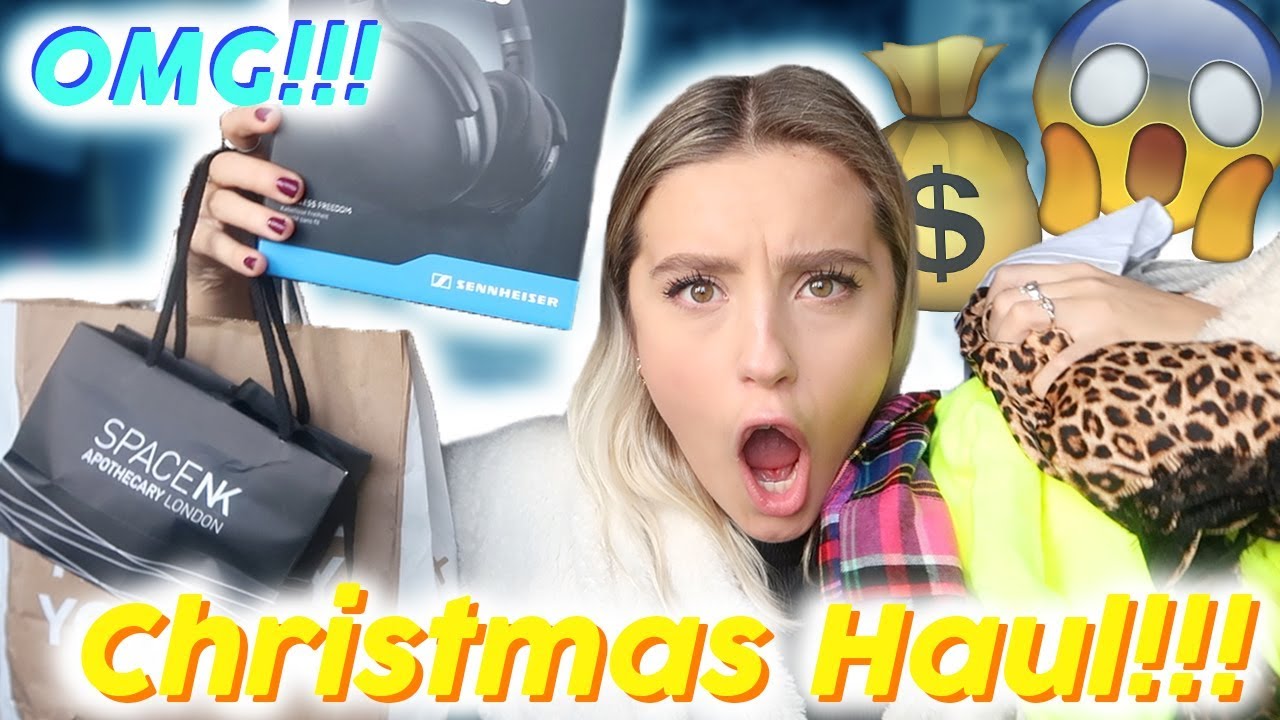 What I got for CHRISTMAS HAUL 2018 | Oliviagrace