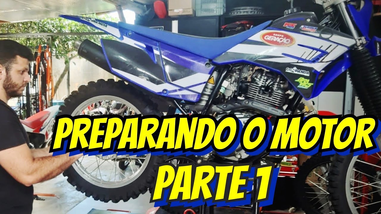 PREPAREI O MOTOR DA MINHA 230cc. Parte 1 (Leandro Silva 14)