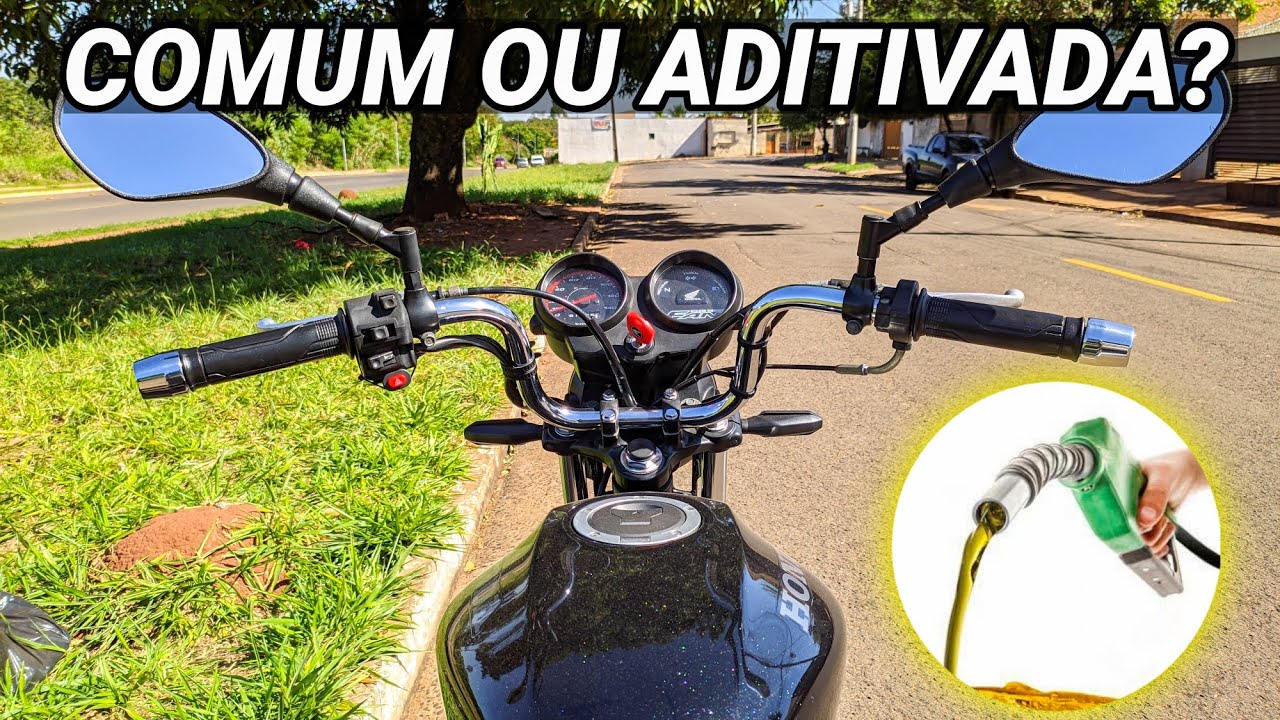 QUAL &Eacute; A MELHOR GASOLINA PARA COLOCAR NA CG FAN CARBURADA?