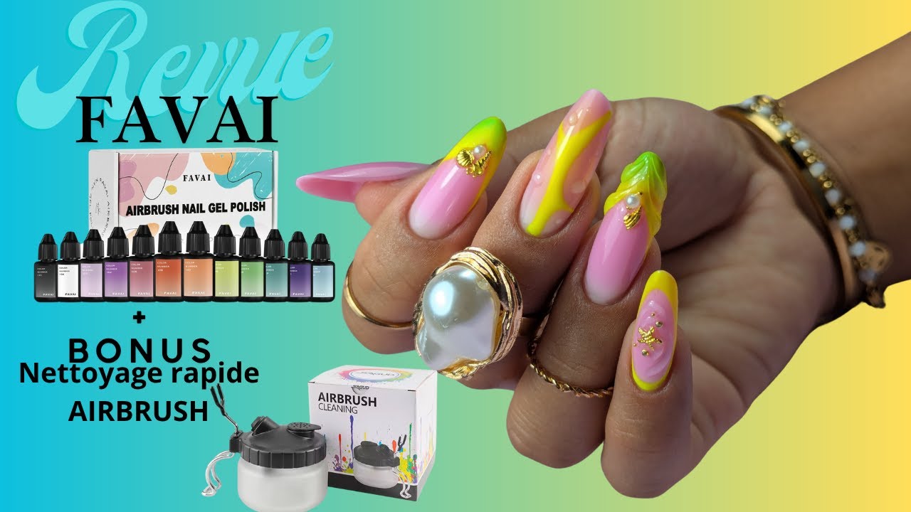 𝐑𝐄𝐕𝐔𝐄 𝐅𝐀𝐕𝐀𝐈 + 𝐁𝐎𝐍𝐔𝐒 𝐍𝐞𝐭𝐭𝐨𝐲𝐚𝐠𝐞 𝐀𝐢𝐫𝐁𝐫𝐮𝐬𝐡 #nails #nailart #airbrushnails #airbrushart #favai