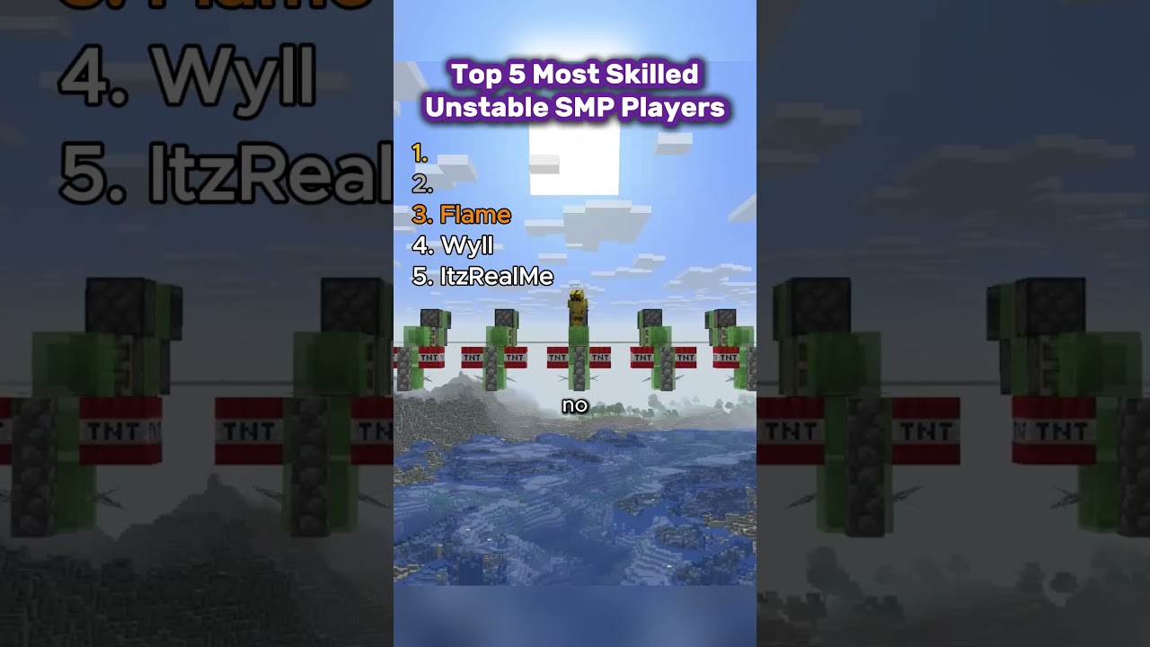 Top 5 most skilled Unstable SMP Players