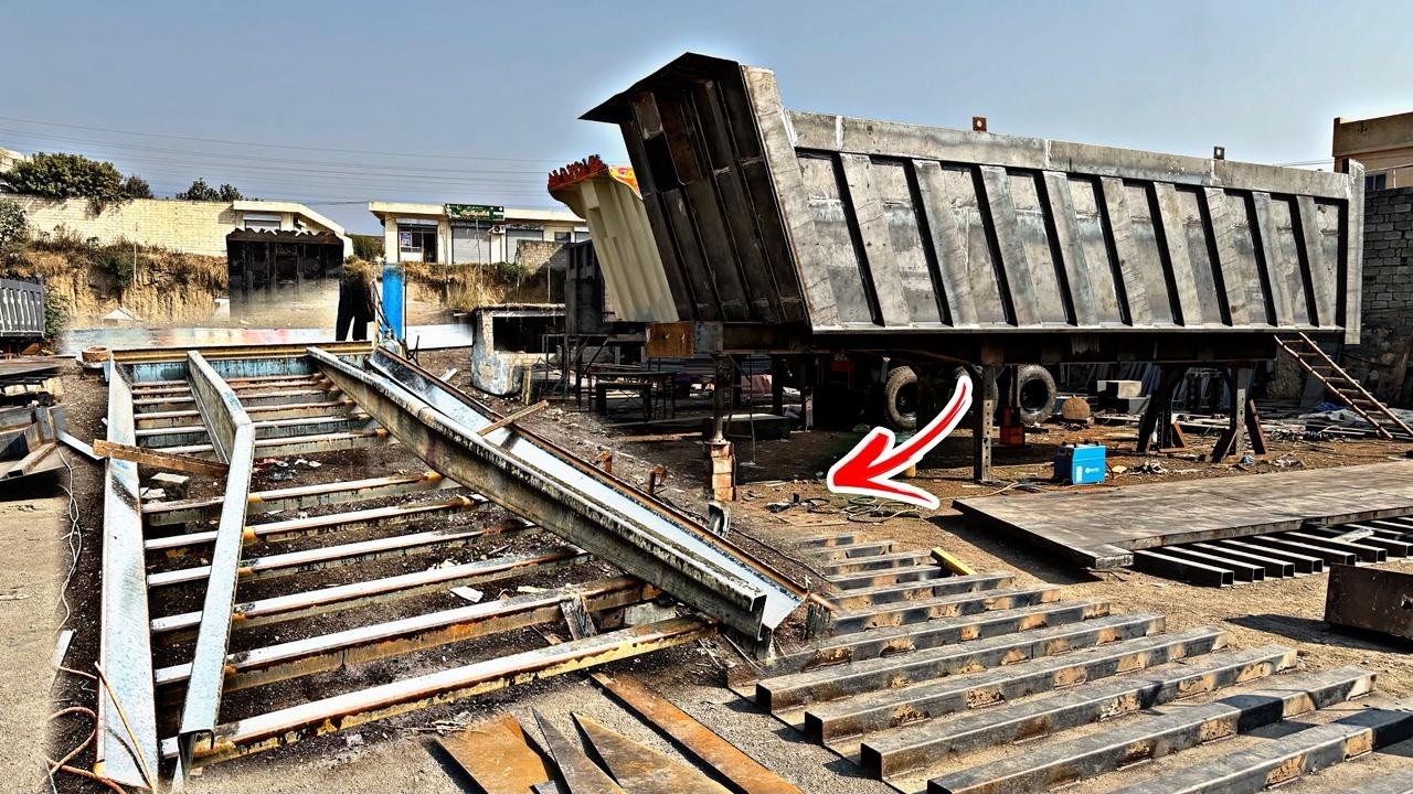 Heavy Truck Body Fabrication | Strong Dumper Frame & Painting Work