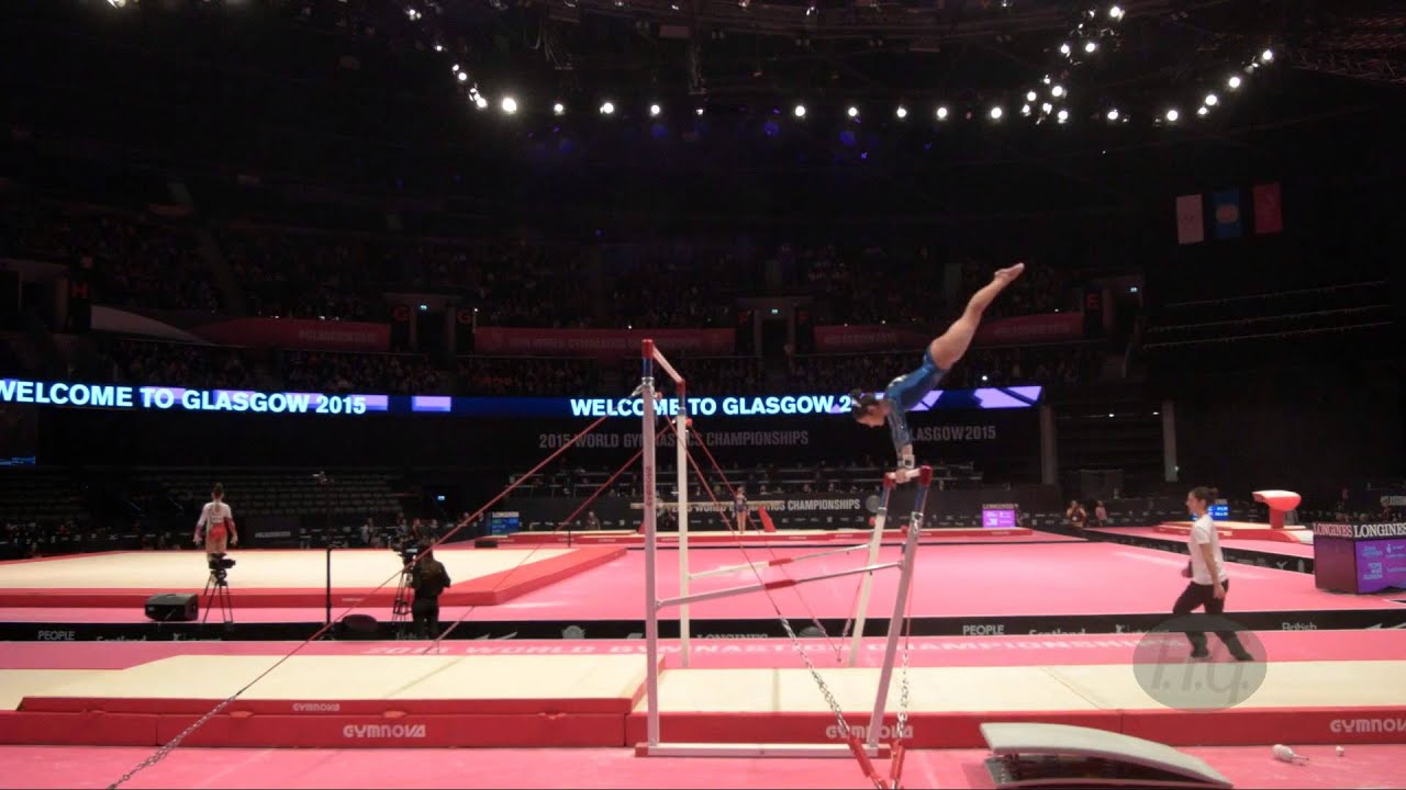 MOREIRA IRIZARRY Paola (PUR) - 2015 Artistic Worlds - Qualifications Uneven Bars