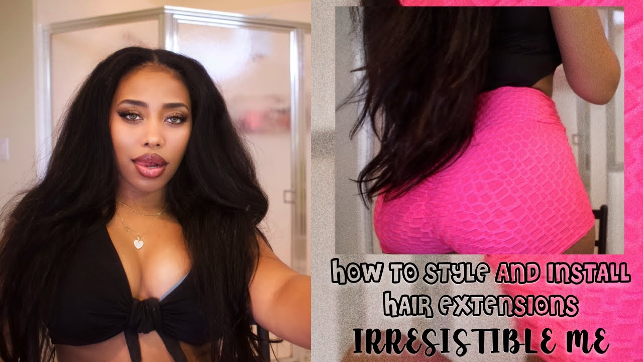 HOW TO INSTALL AND STYLE CLIP INS TO GET VOLUME | ROYAL | IRRESISTIBLE ME REVIEW|CHAOTIC ALLURE