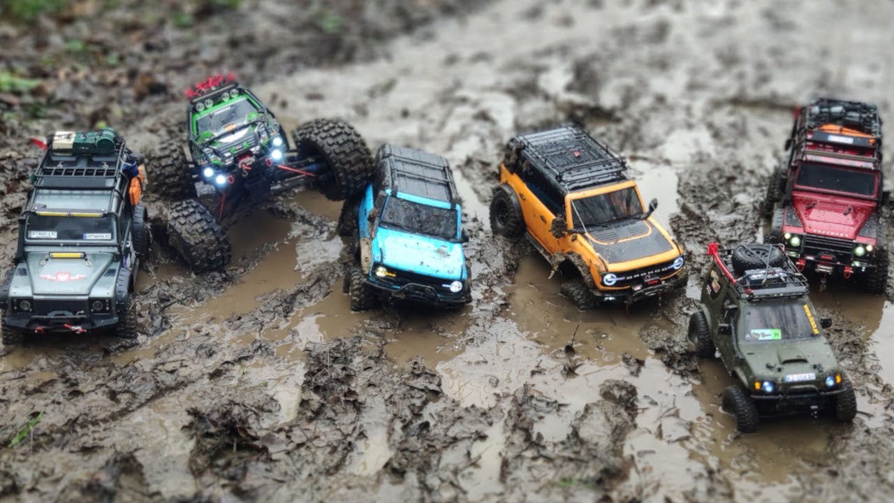 SPOTKANIE RC MANIA TARN&Oacute;W - TEST  W TERENIE KLONA TRX4 BRONCO 2021-BELUGA