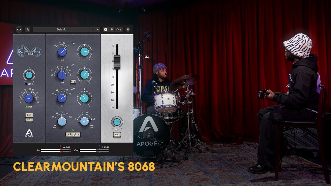 Clearmountain's 8068 | Plugin vs. Console (Sound Sample)