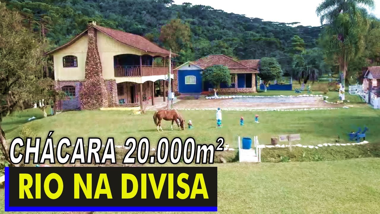 CHÁCARA 20.000m² RICA EM ÁGUA | PORTEIRA FECHADA