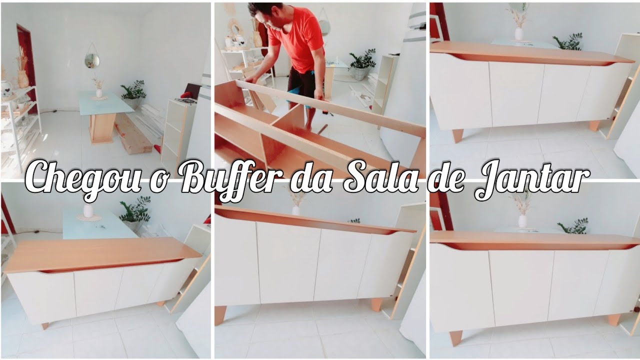 NOVIDADE PRA SALA DE JANTAR BUFFET 4 PORTAS QUARTZO