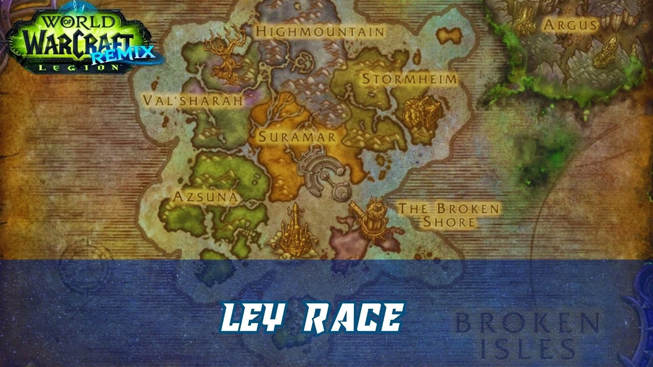 Ley Race World Quest | Stormheim | Ride Mana Saber | Legion Remix