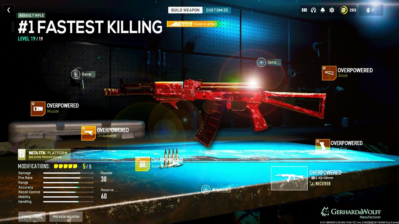 #1 FASTEST KILLING META RANKED PLAY CLASS in MW2! (Best Ranked Play Classes)