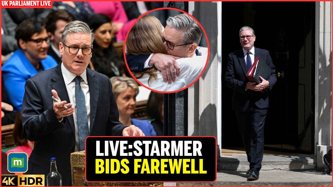 UK PARLIAMENT LIVE: KEIR STARMER'S Last PMQs as Badenoch Tears Into Outgoing PM | UK News Live