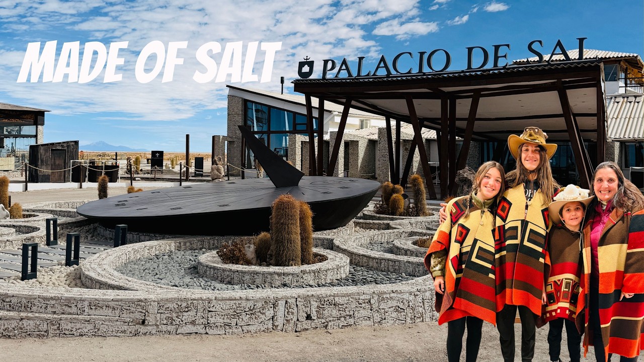 Мы остановились в Боливийском отеле Salt: Palacio de Sal!