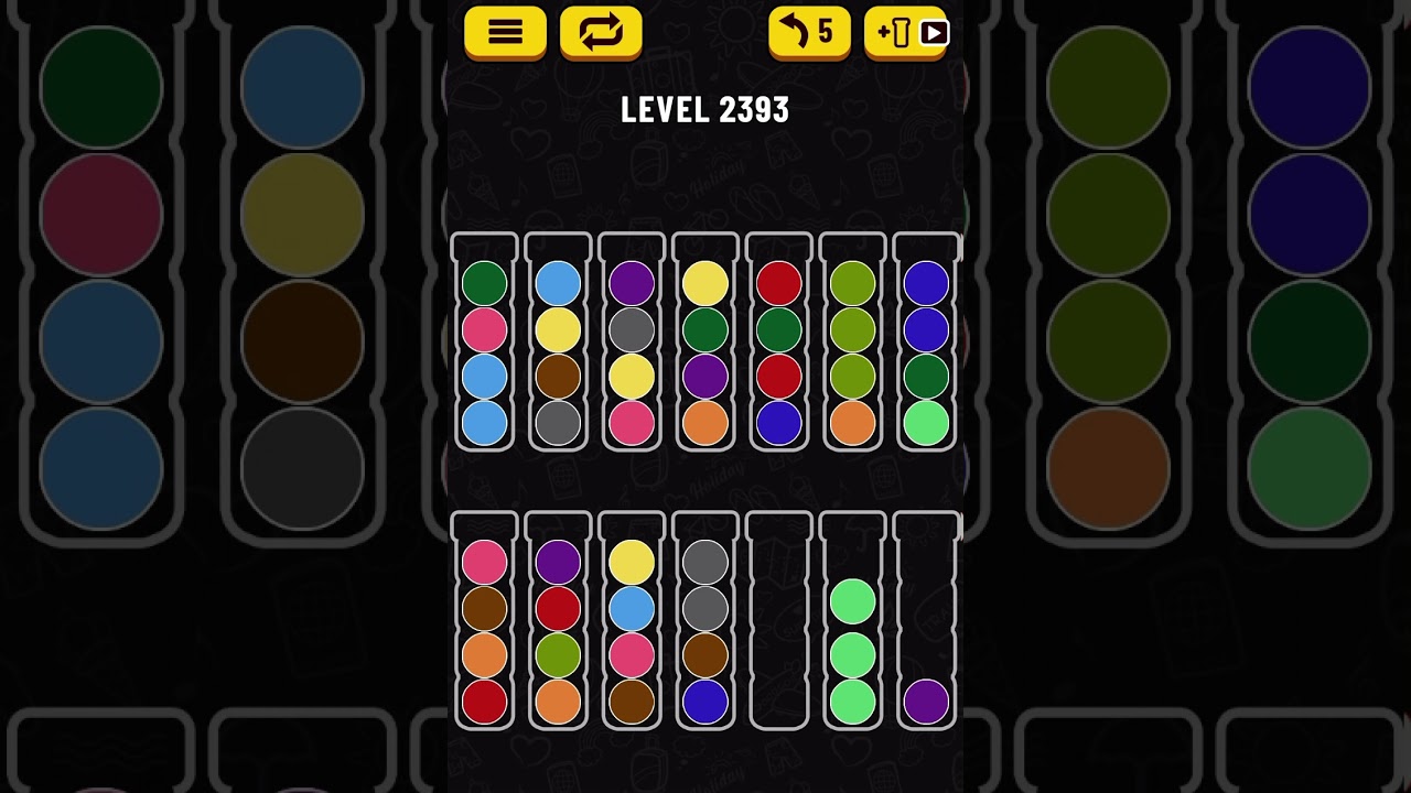 【Ball Sort Puzzle】Level.2393