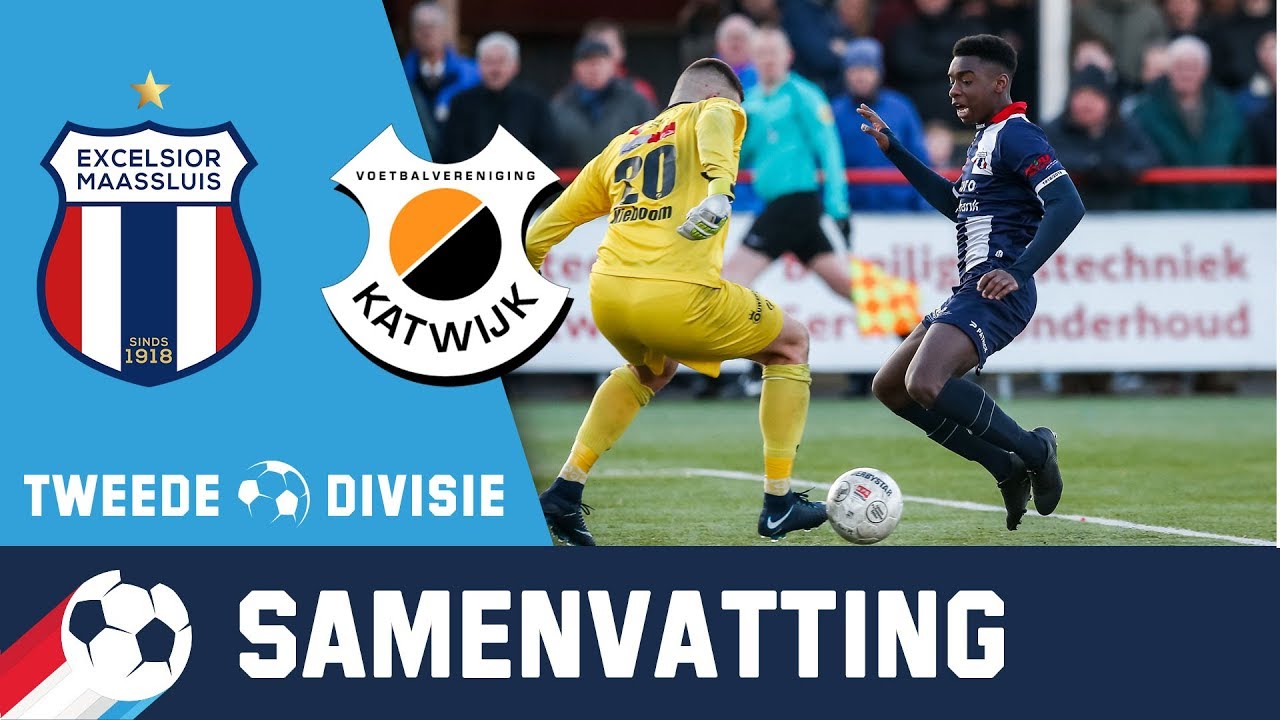 Samenvatting Excelsior Maassluis - Katwijk 19 januari 2019