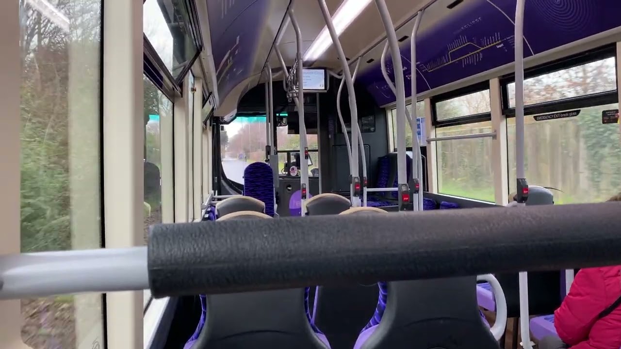 63420 First Solent ‘Eclipse’ Wright StreetLite Max Micro-Hybrid On Route E2 To Fareham Bus Stn