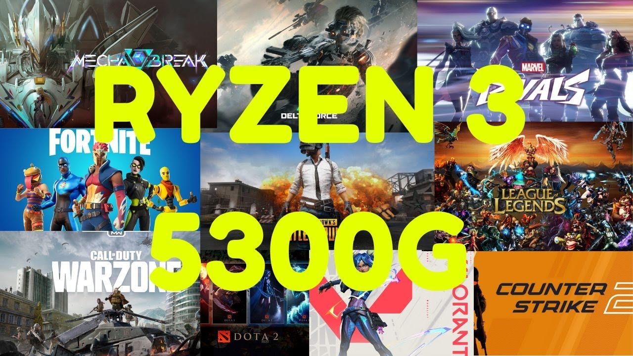 Ryzen 3 5300G Vega 6 Gaming in 2025
