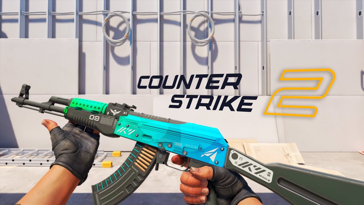 CS2 AK-47 | Ice Coaled - Skin showcase all floats [4K60FPS]