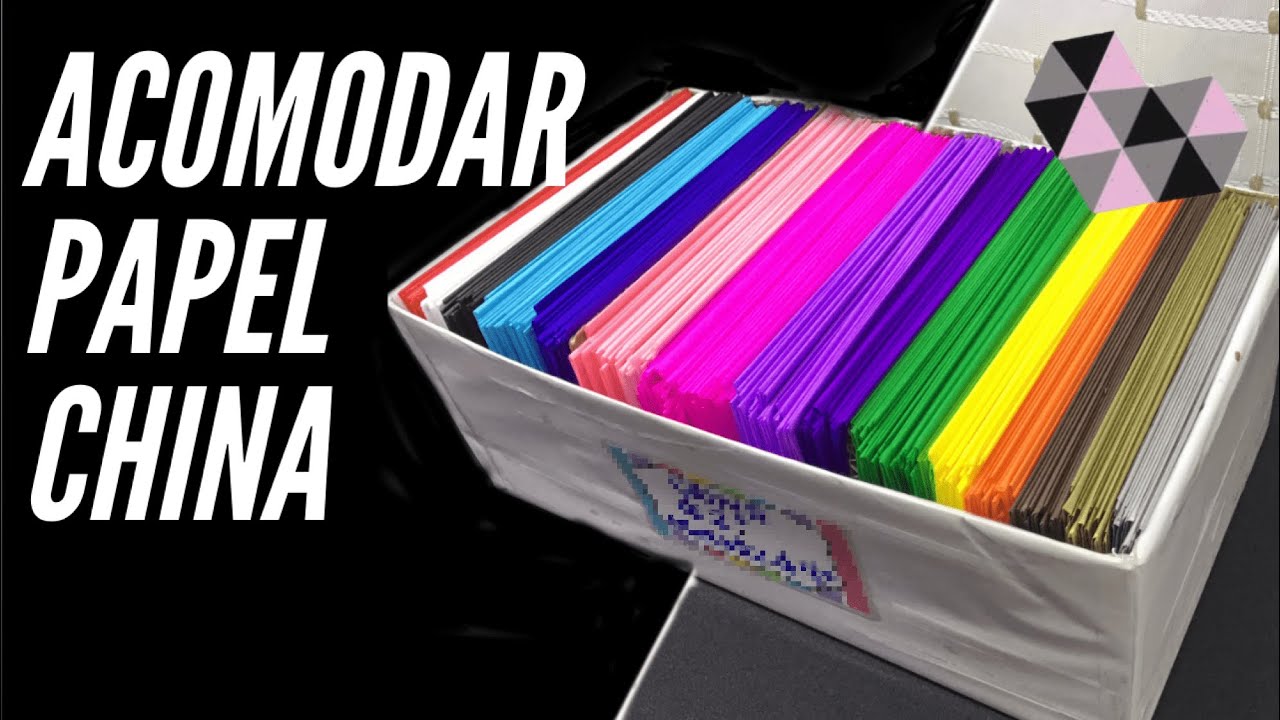 Cómo organizar el Papel China | Tips Papeleros