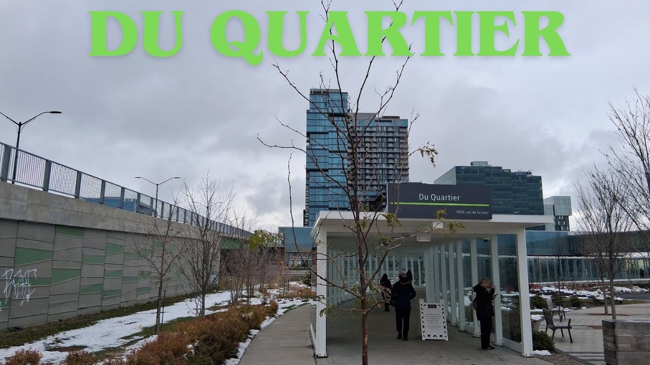 Du Quartier REM Station Tour (4K)