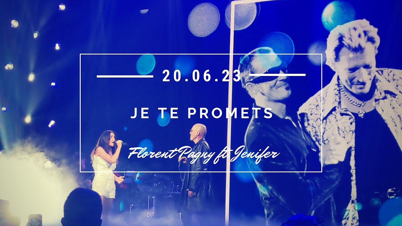 Florent Pagny ft. Jenifer - Je te promets l 20/06/2023 La Seine Musicale